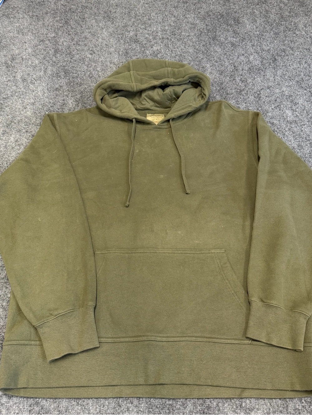 Sonoma Olive Green Men's Hoodie Pullover
